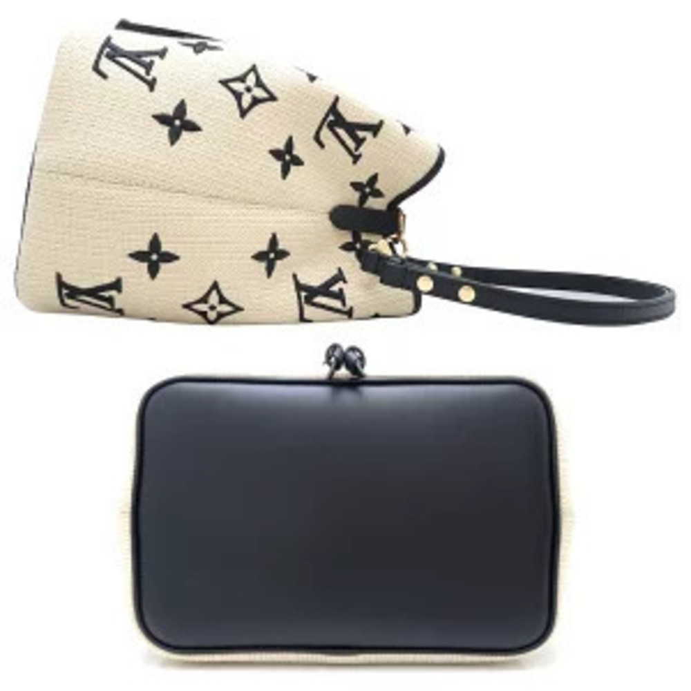 Louis Vuitton Black Pool Bag Noir NeoNoe Beige the By